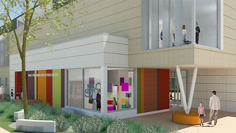 Learning Center Rendering