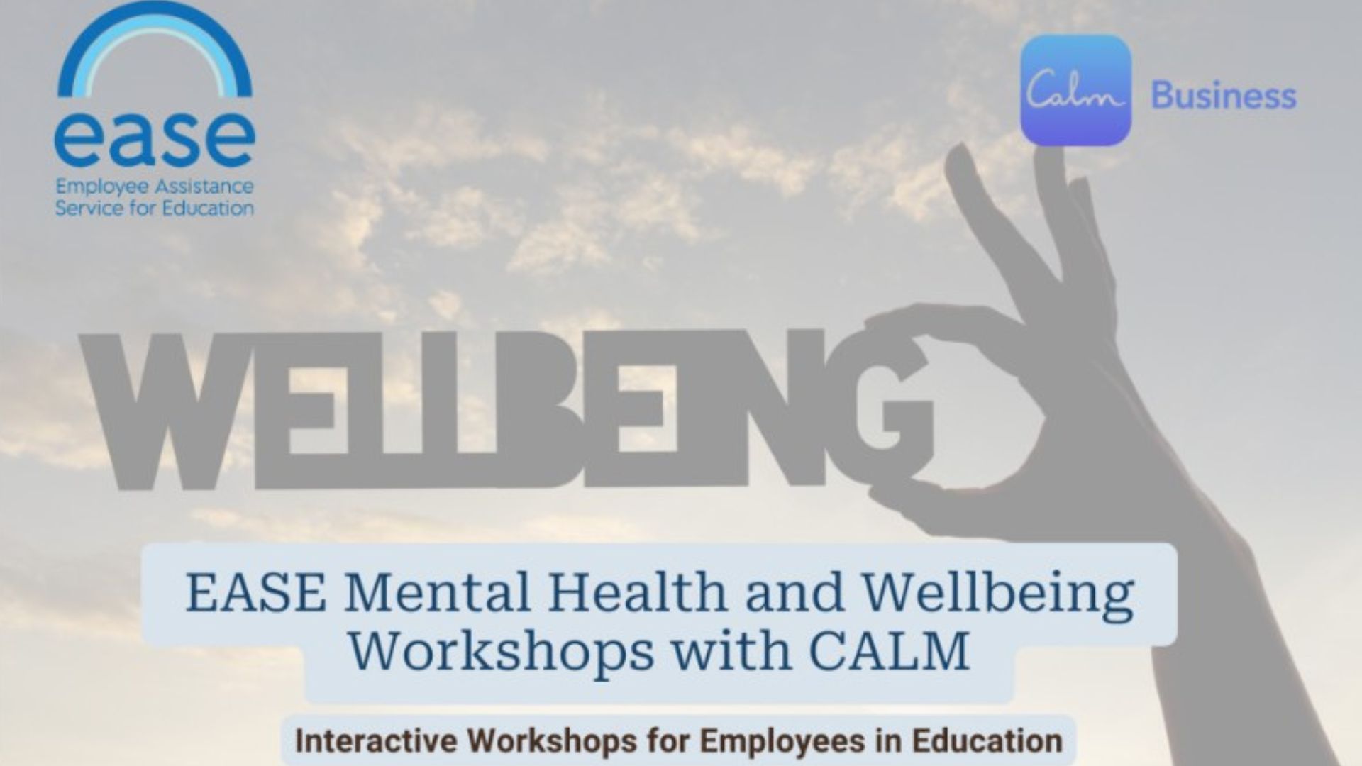 EASE- Calm Workshop Series | Creating Connections (Virtual)